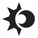 Sun & Moon Symbol