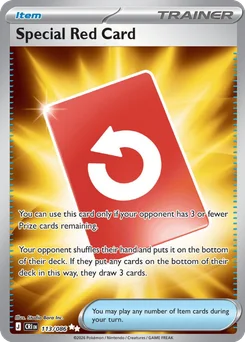 Special Red Card