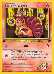 Blaine's Vulpix