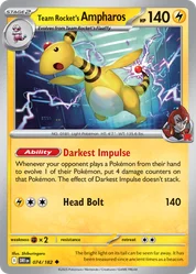 Team Rocket's Ampharos
