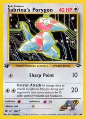 Sabrina's Porygon
