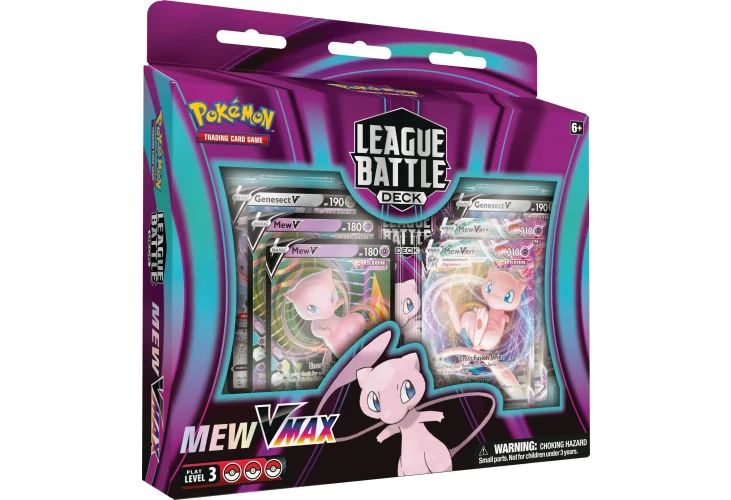 League Battle Deck Mew VMAX box