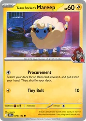 Team Rocket's Mareep