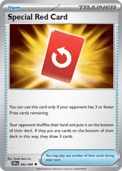 Special Red Card