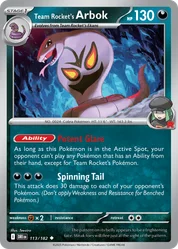 Team Rocket's Arbok
