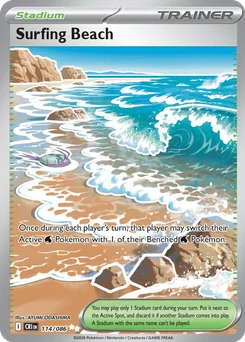 Surfing Beach