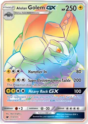 Alolan Golem-GX